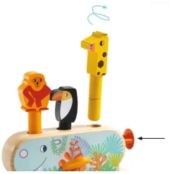Djeco Multi Pop Wooden Toy