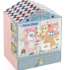 Djeco Tinou Shop Musical Treasure Box