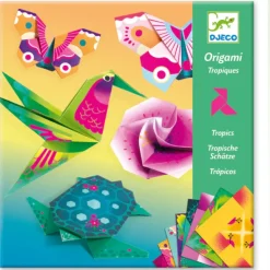 Djeco Tropics Origami Paper Craft Kit