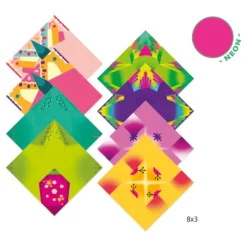 Djeco Tropics Origami Paper Craft Kit