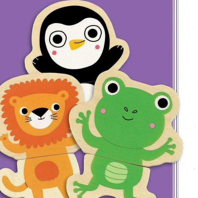 Djeco Wood Magnetics - Coucou Animal