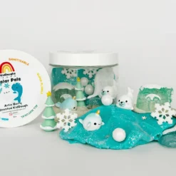 Earth Grown KidDough Dough-To-Go- Polar Pals
