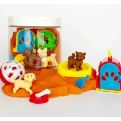 Earth Grown KidDough Dough-To-Go- Puppies & Kitties
