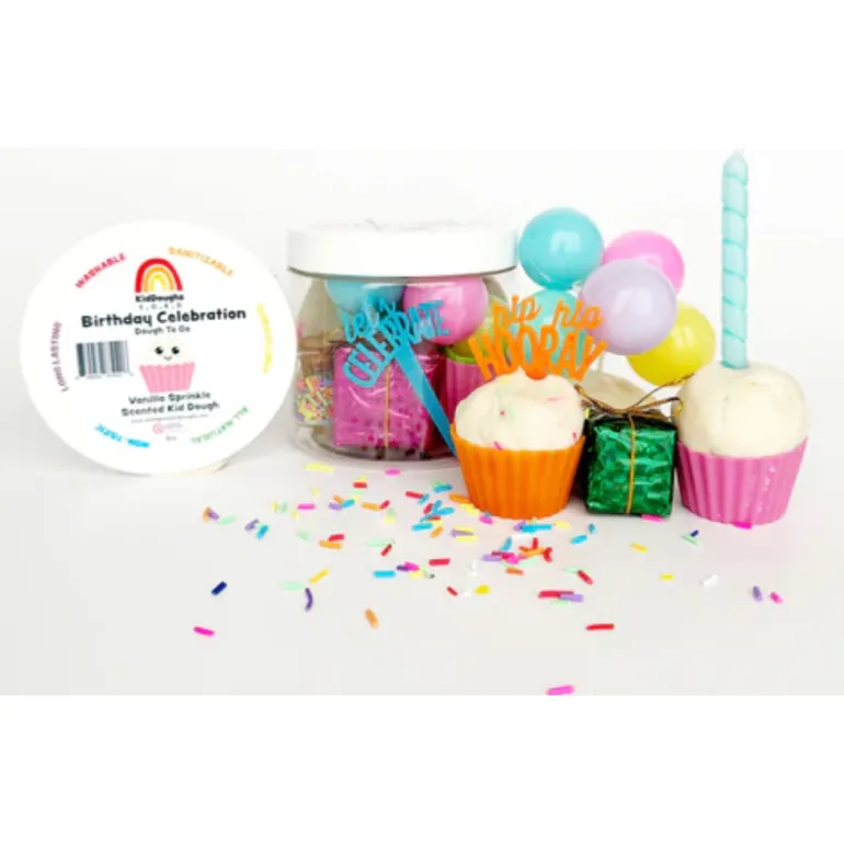 Earth Grown KidDough Dough-To-Go- Birthday Celebration