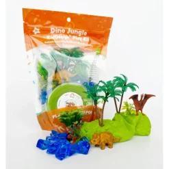 Earth Grown KidDough Play Kit- Dino Jungle