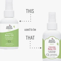 Earth Mama Calendula Baby Oil