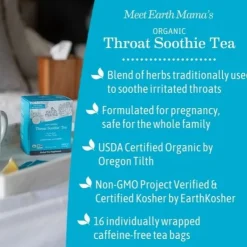 Earth Mama Organics Throat Soothie Tea