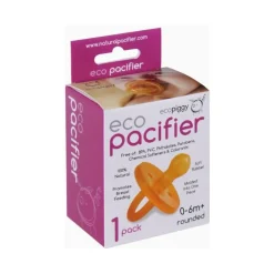 Ecopiggy Natural Rubber Pacifier - Round Ecopacifier