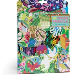 eeBoo Bountiful Garden 24 Colored Pencils