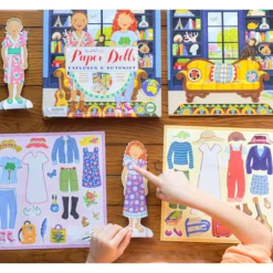 eeBoo Explorer & Botanist Paper Dolls
