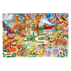 eeBoo Fairy Cottage 20 Piece Puzzle