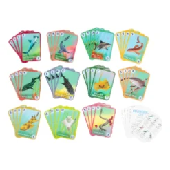 eeBoo Go Shark Go! Playing Cards