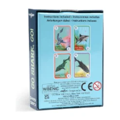 eeBoo Go Shark Go! Playing Cards
