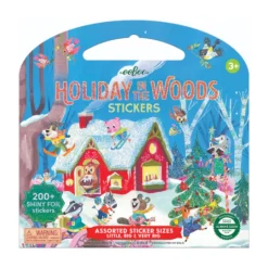 eeBoo Holiday In The Woods Shiny Stickers