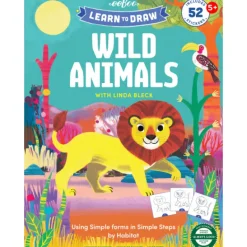 eeBoo Learn To Draw- Wild Animals