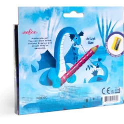 eeBoo Magical Creatures 12 Biggie Color Pencils
