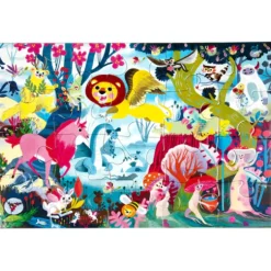 eeBoo Magical Creatures Big Puzzle 20pc