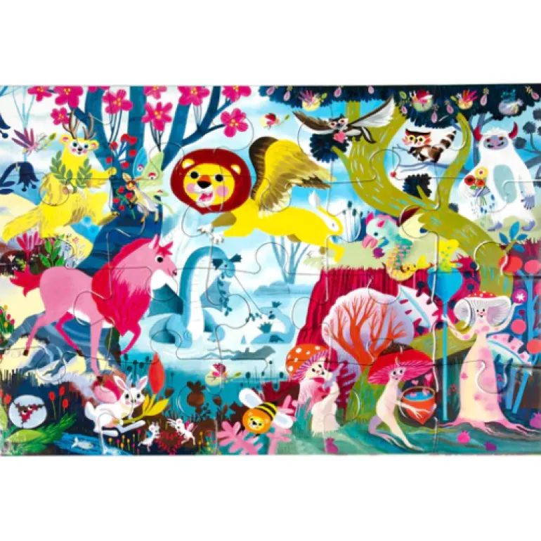 eeBoo Magical Creatures Big Puzzle 20pc