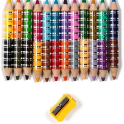 eeBoo Shark 12 Special Biggie Color Pencils