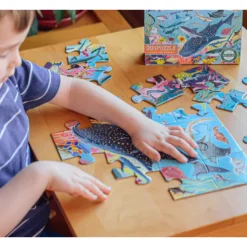 eeBoo Sharks & Friends Big Puzzle 20pc