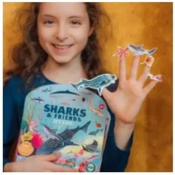 eeBoo Sharks Shiny Stickers