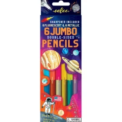 eeBoo Solar System 6 Jumbo Double Pencils
