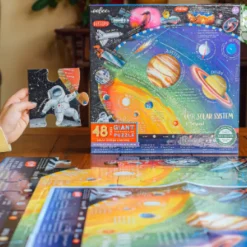 eeBoo Solar System & Beyond 48 Pc Giant Puzzle