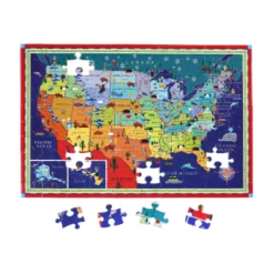 eeboo This Land is Your Land 100 Piece Puzzle