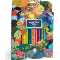 eeBoo Tidepool 24 Watercolor Pencils