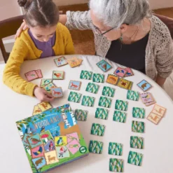 eeBoo Woodland Memory & Matching Game