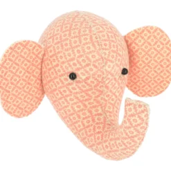 Fiona Walker Mini Printed Pink Elephant