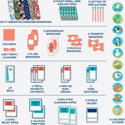 First Aid Family Gokit Refill (75 Pieces)