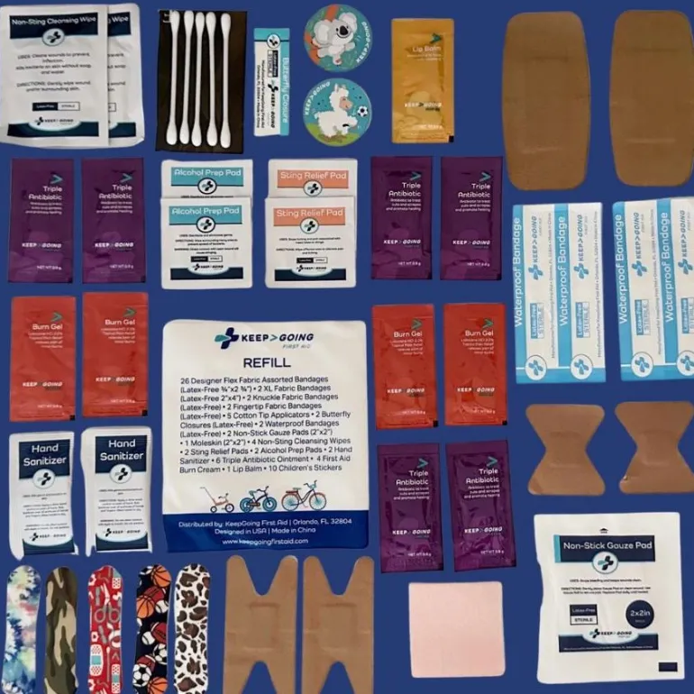 First Aid Family Gokit Refill (75 Pieces)