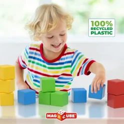 GeoMag Magicube GREEN Line- 8 Cubes
