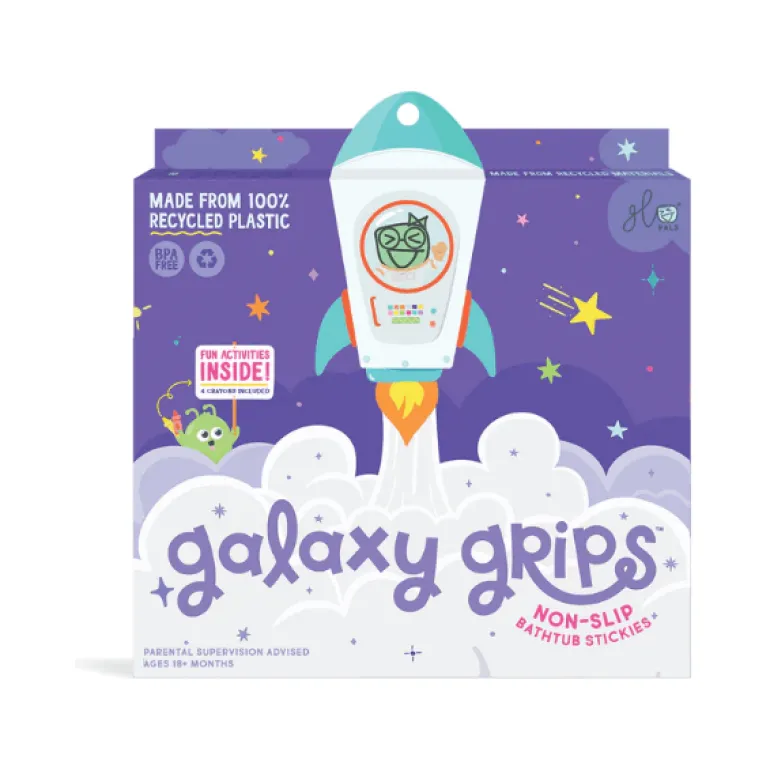 Glo Pals Bath Galaxy Grips