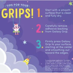Glo Pals Bath Galaxy Grips