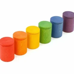 Grapat 6 Colored Cups With Covers