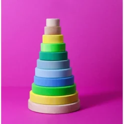 Grimm's Conical Tower Neon Green