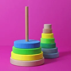 Grimm's Conical Tower Neon Green