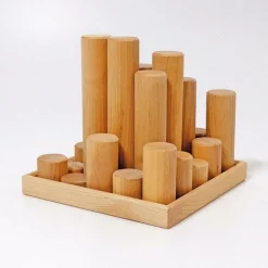 Grimm's Large Building Rollers Natural