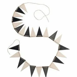 Grimm's Pennant Banner Monochrome