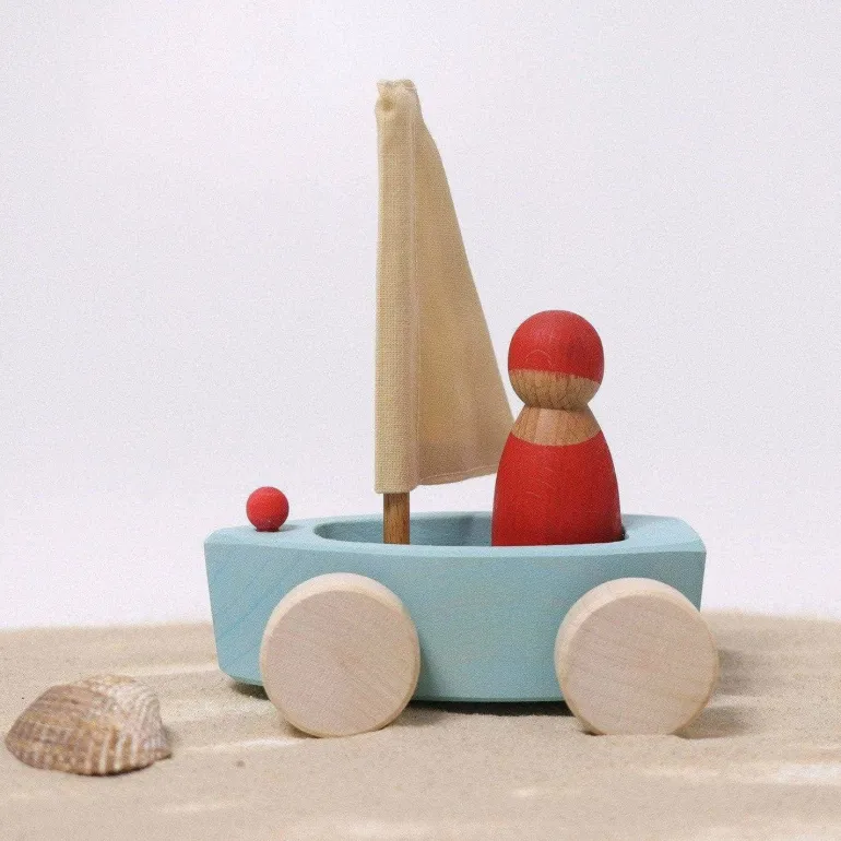 Grimm's Set of 4 Little Land Yachts