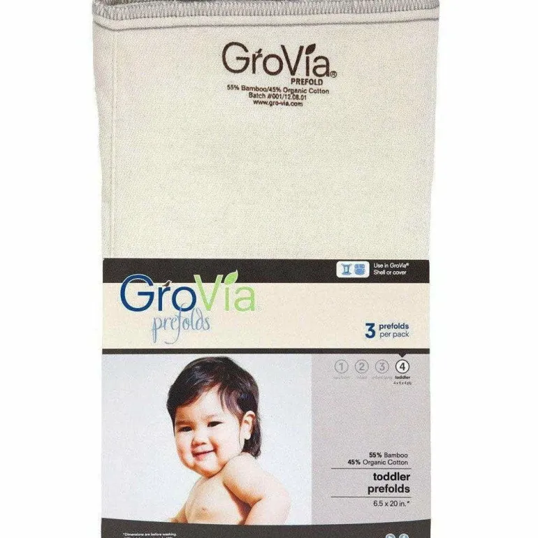 GroVia Prefold Cloth Diaper