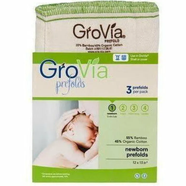 GroVia Prefold Cloth Diaper