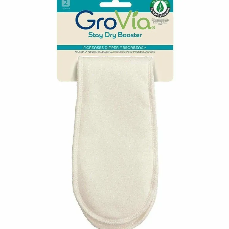 GroVia Stay Dry Cloth Diaper Booster: 2-Pack