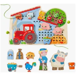 Haba Farm Threading Game