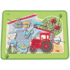 Haba Farm Threading Game