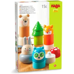 Haba Forest Animals Wooden Stacking Toy