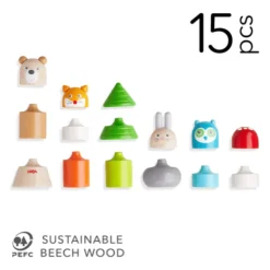 Haba Forest Animals Wooden Stacking Toy