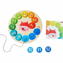 Haba Rainbow Caterpillar Threading Game
